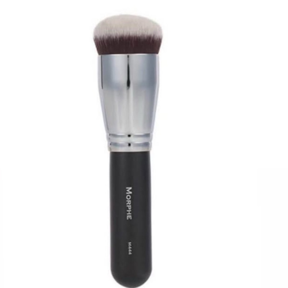 Morphe Black Handle Silver Top Brush